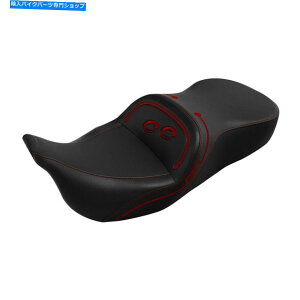 Seats 2-uphCo[̏Ȃ̃sItBbgtH[n[[c[O[hLOgbN09-22 2-Up Driver Passenger Seat Pillion FitFor Harley Touring Road King Trike 09-22