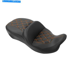 Seats 09-22n[[c[OCVO[hXg[gOChɓKhCo[pbV[sIV[g Driver Passenger Pillion Seat Fit For 09-22 Harley Touring CVO Road Street Glide