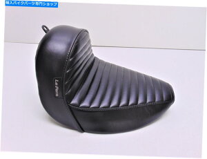 Seats Le Pera Harley-Davidson fls Softail�X�����X�^�u�J�t�F�\���V�[�g�v���[�cLSM-430pt Le Pera Harley-Davidson FLS Softail Slim Stubs Cafe Solo Seat Pleated LSM-430PT�y���s�A���i�z