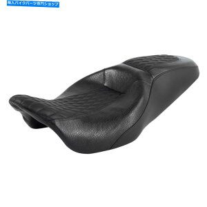 Seats n[[c[OGNOCh2009-laterɓKs[XC_[̏ One Piece Rider Passenger Seat Fit For Harley Touring Elecra Glide 2009-Later
