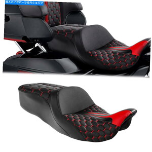 Seats n[[c[OXg[g[hOCh2009-2022 18ɓKhCo[̏ Driver Passenger Seat Fit For Harley Touring Street Road Glide 2009-2022 18