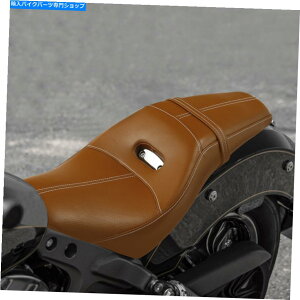 Seats �C���f�B�A���X�J�E�g�ɓK�����f�U�[�g�^���h���C�o�[�̏���ȃN�b�V����2016-2023 Desert Tan Driver Passenger Seat Cushion Fit For Indian Scout Sixty 2016-2023