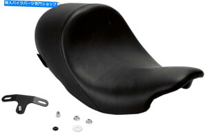 Seats SpeedCradle Solo Seat LowUpfront Danny Gray 21-414 for 08-20 HarleyFLH FLT Speedcradle Solo Seat Low & Upfront Danny Gray 21-414 For 08-20 Harley FLH FLT