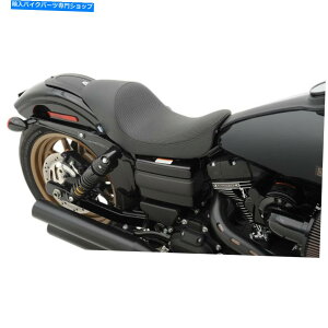 Seats ���t���N�e�B�u�\��3/4�\���J�t���h���b�O���܂����H�n�[���[�_�C�iFXD 06-17�̃X�^�C���V�[�g Drag Reflective Solo 3/4 Solo Caf? Style Seat for Harley Dyna FXD 06-17�y���s�A���i�z