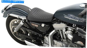 Seats NVbNXeb`rj[\V[g - ubNDrsB 82-03n[[XL0804-0615 Classic Stitch Vinyl Solo Seat - Black DrS. 0804-0615 For 82-03 Harley XL