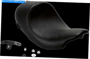 Seats _j[O[ubNU[Xs[hN[h\V[g08-19n[[c[OFLHR Danny Gray Black Leather Speedcradle Solo Seat for 08-19 Harley Touring FLHR