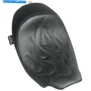 Seats _j[OCXs[hN[h\V[g-Flame -FL '08 -'19ij21-414f Danny Gray Speed Cradle Solo Seat - Flame - FL '08-'19 (Black) 21-414F