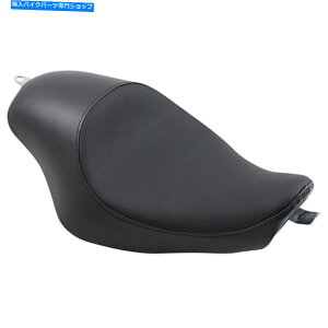 Seats �h���b�O�X�y�V�����e�B3/4��\���V�[�g - ���炩 - �r�j�[��-XL�i���j0804-0743 Drag Specialties 3/4 Low Solo Seat - Smooth - Vinyl - XL (Black) 0804-0743�y���s�A���i�z
