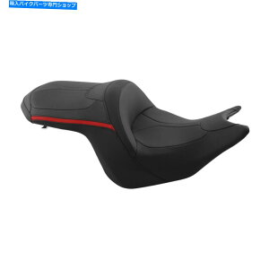 Seats z_S[hEBOcA[DCT 18-21ɓKubN+bhhCo[ƏȃNbVtBbg Black+Red Driver & Passenger Seat Cushion Fit For Honda GOLDWING TOUR DCT 18-21