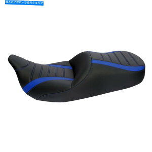 Seats Black+Bluedriveȑȃn[[c[OGNgOCh09-laterɓKĂ܂ Black+BlueDriver Passenger Seat Fit For Harley Touring Electra Glide 09-later