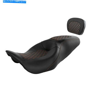 Seats �n�[���[���[�h�L���O�O���C�h�ɓK�����h���C�o�[����ȁ��V�V�[�o�[�p�b�h09-22 18 19 Driver Passenger Seat & Sissy Bar Pad Fit For Harley Road King Glide 09-22 18 19�y���s�A���i�z