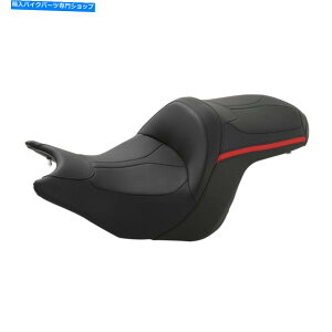 Seats z_S[hEBOcA[2018-2021ɓKubNbhhCo[̏ȃNbVtBbg Black Red Driver Passenger Seat Cushion Fit For Honda Goldwing Tour 2018-2021