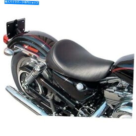 Seats ダニーグレイ平日ソロシートスムースステッチハーレースポーツスター96-03 Danny Gray Weekday Solo Seat Smooth Stitch Harley Sportster 96-03