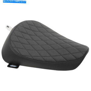 Seats hbOXyVeB_ChXeb`n[[X|[cX^[̂߂̃[vt@C\V[g82- Drag Specialties Diamond Stitch Low Profile Solo Seat for Harley Sportster 82-