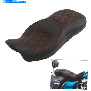 Seats n[[c[OCVO Limited Flhtkse 09-22ɓKhCo[̏q̃sIV[g Driver Passenger Pillion Seat Fit For Harley Touring CVO Limited FLHTKSE 09-22