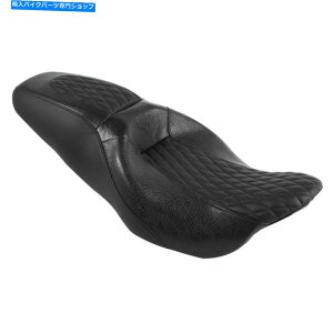 Seats n[[c[O[hLOOChɓKs[XC_[̏ One Piece Rider Passenger Seat Fit For Harley Touring Road King Glide 09-Later