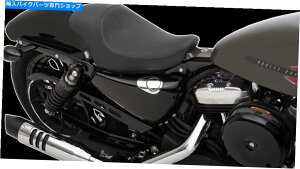 Seats hbOXyVeBubNrj[3/4\V[g04-19n[[X|[cX^[XLN XLL Drag Specialties Black Vinyl 3/4 Solo Seat for 04-19 Harley Sportster XLN XLL