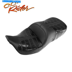 Seats C.C.n[[c[OgbN09-AbvɓKC_[̎̃hCo[̏ C.C. RIDER Handcrafted Driver Passenger Seat Fit For Harley Touring Trike 09-Up