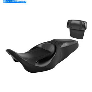 Seats n[[GNgXg[gOChɓK2AbvhCo[̏ȁobNXgtBbg14-22 2-up Driver Passenger Seat & Backrest Fit For Harley Electra Street Glide 14-22