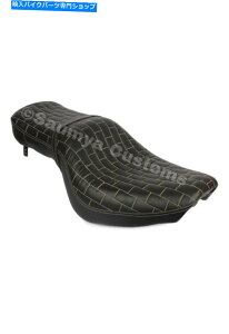 Seats Royal Enfield Classic Bullet Electra Himalayan̂߂̃KX^CV[g91ubN Brick Style Seat 91 Black For Royal Enfield Classic Bullet Electra Himalayan