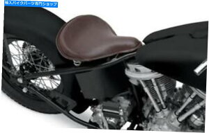 Seats �h���b�O�X�y�V�����e�B�[�Y�傫�ȏt�̃\���V�[�g�u���E�����U�[ Drag Specialties Large Spring Solo Seat Brown Leather�y���s�A���i�z
