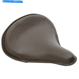 Seats �h���b�O�X�y�V�����e�B���[�W�u���E�����U�[�\���V�[�g�n�[���[�J�X�^���{�o�[�`���b�p�[ Drag Specialties Large Brown Leather Solo Seat Harley Custom Bobber Chopper�y���s�A���i�z