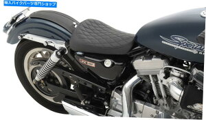 Seats hbOXyVeBtgrj[_Ch\V[g82-03n[[X|[cX^[XL XLH Drag Specialties Front Vinyl Diamond Solo Seat 82-03 Harley Sportster XL XLH