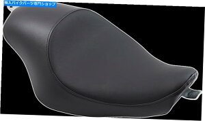 Seats DSubNrj[n[[_rbh\X|[cX^[1200 2004-2019̃ubNrj[X[Y[\V[g DS Black Vinyl Smooth Low Solo Seat for Harley-Davidson Sportster 1200 2004-2019