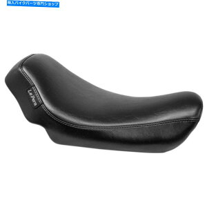Seats le pera lk-351炩ȍXg[J[\tvt@CV[gn[[_Ci06-17 Le Pera LK-351 Smooth Black Streaker Solo Full Profile Seat Harley Dyna 06-17