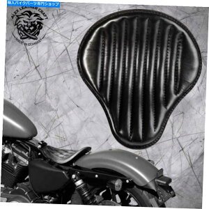 Seats t[n[[̃X|[cX^[04-20 "ubNV2"̃{bo[`bp[Th\V[g Bobber Chopper Saddle solo seat on frame Harley Sportster 04-20 "black V2"