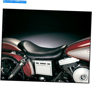 Seats le pera ln-851炩ȍrj[VGbg\V[g96-03 dyna fxdiex fxdwgj Le Pera LN-851 Smooth Black Vinyl Silhouette Solo Seat 96-03 Dyna FXD (ex FXDWG)