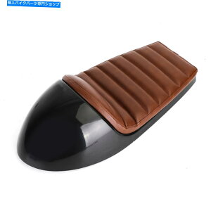 Seats ���j�o�[�T���J�X�^���J�t�F���[�T�[�X�g���[�g�X�N�����u���[�V�[�g�T�h���x���`�r���e�[�W�u���E��AF6 Universal Custom Cafe Racer Street Scrambler Seat Saddle Bench Vintage Brown AF6
