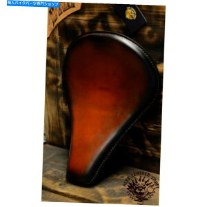 Seats �{�o�[�`���b�p�[�J�X�^���\���V�[�g�u�����O�T�h���^���v�T�C�YLong-S Bobber Chopper Custom Solo Seat Long saddle tan size Long-S�y���s�A���i�z