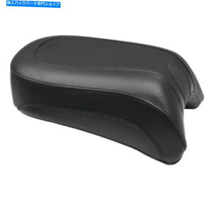 Seats Be[WChX[YnaugahydeChsIpbh76236p05-17n[[FLSTN Vintage Wide Smooth Naugahyde Wide Pillion Pad 76236 For 05-17 Harley FLSTN