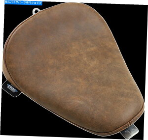 Seats DS�u���E�����U�[�n�[���[�_�r�b�h�\�����[�h�X�^�[�̂��߂̃u���E�����U�[�X���[�X�{�o�[�\���V�[�g2016-2020 DS Brown Leather Smooth Bobber Solo Seat for Harley-Davidson Roadster 2016-2020