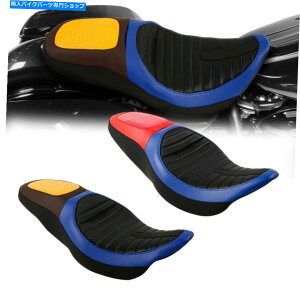 Seats n[[c[O[hXg[gOCh[hLOɓKhCo[̏ Driver Passenger Seat Fit For Harley Touring Road Street Glide Road King 09-22