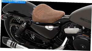 Seats hbOXyVeB10-19n[[X|[cX^[xll̒F̊ṽ{o[\V[g Drag Specialties Brown Leather Bobber Solo Seat for 10-19 Harley Sportster XLL