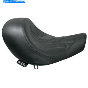Seats _j[OCt[Xeb`2008-2011̃n[[\tgAC̃Xs[hNh\V[g Danny Gray Flame Stitch Speedcradle Solo Seat for 2008-2011 Harley Softails