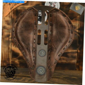 Seats �{�u�o�[�`���b�p�[�J�X�^���\���V�[�g�u4forth�o�b�t�@���[���b�J�v�T�C�Yxl Bobber Chopper Custom Solo Seat 4Fourth buffalo mocca size XL�y���s�A���i�z