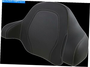 Seats Th}cA[pbNobNXgpbh[h\t@V[g - ubN - J[{t@Co[ Saddlemen Tour Pak Backrest Pad Road Sofa Seat - Black - Carbon Fiber