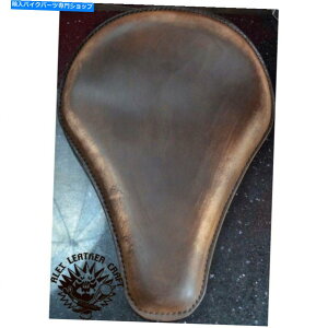 Seats �{�u�o�[�`���b�p�[�J�X�^���\���V�[�g�u�����O���B���e�[�W�`���R�v�T�C�YXS/1 Bobber Chopper Custom Solo Seat Long vintage choco size XS/1�y���s�A���i�z