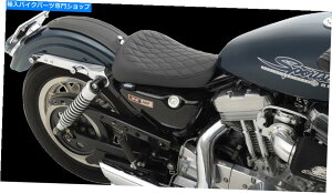 Seats DSubNrj[_ChXeb`Ez HD Sportster 1200 1988-2003p}Eg\V[g DS Black Vinyl Diamond Stitch EZ Mount Solo Seat for HD Sportster 1200 1988-2003