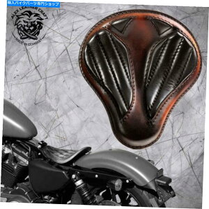 Seats t[X|[cX^[̃\V[g04-20 "V[g"ubNƃuEV22 Solo Seat seat on frame Sportster 04-20 "Short" black and brownV2