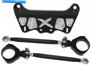 Seats Modquad Shock Tower�́A�\���b�h�u���b�NX3 CA-SS-BLK���T�|�[�g���Ă��܂� MODQUAD SHOCK TOWER SUPPORT SOLID BLACK X3 CA-SS-BLK�y���s�A���i�z
