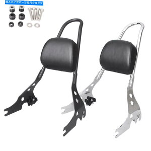 Seats n[[Xg[gxg 500 750 2015-2017 Chrome/Black̏qobNXgVV[o[ Passenger Backrest Sissy Bar for Harley Street XG 500 750 2015-2017 Chrome/Black