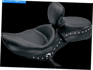 Seats �}�X�^���O���C�h�c�[�����O�X�^�b�Y�t�����ߍ��݌㕔����10.5 "W 79377 Mustang Wide Touring Studded Recessed Rear Seat 10.5" W 79377