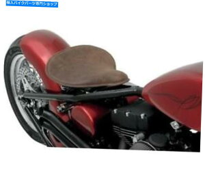 Seats �h���b�O�X�y�V�����e�B�[�Y���[�W���[�v���t�@�C���X�v�����O�\���V�[�g�u���E��0806-0056 Drag Specialties Large Low Profile Spring Solo Seat Brown 0806-0056�y���s�A���i�z