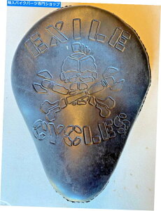 Seats S[^[TCNV[gU[Ȏ̃o[zbp[̔ĂāAĐݒuĂ܂ Exile motor cycles seat Leather stunning Sold my Bar hopper and never installed