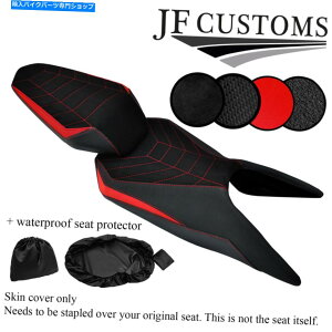 Seats KTMf[N250 390 17-19XG[hrj[V[gJo[ +2x WSPDSG3bhZgJX^ DSG3 RED ST CUSTOM FOR KTM DUKE 250 390 17-19 SUEDE VINYL SEAT COVERS +2X WSP