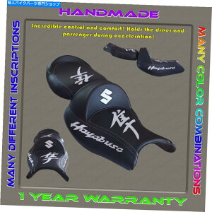 Seats JX^V[gJo[XYLGSX1300R Hayabusa 2008-2020i2GenjubN+zCg2pCE Custom Seat COVER Suzuki GSX1300R Hayabusa 2008-2020 (2Gen) Black+White 2pillow